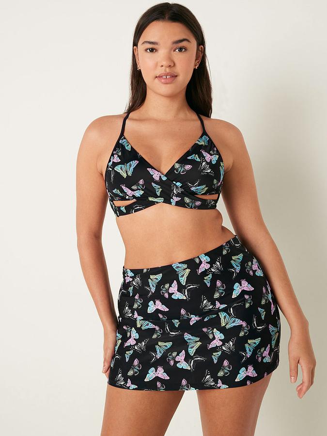 Swim Cover-Up Mini Skirt