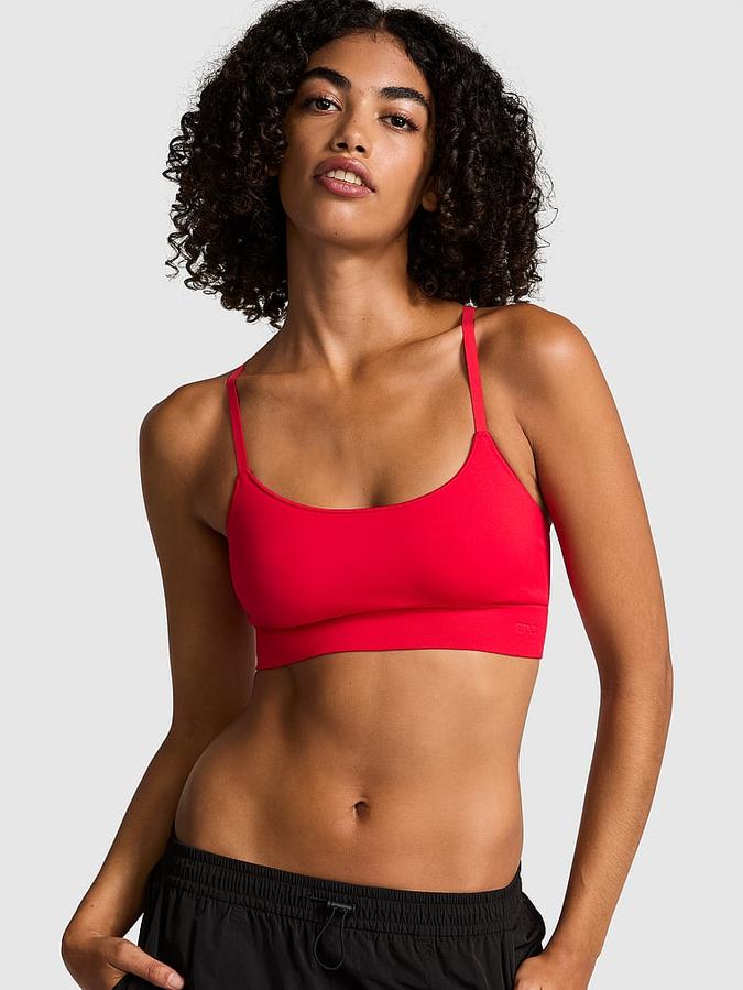 Soft Seamless Racerback Sports Bra