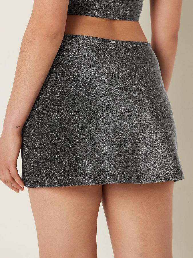 Shimmer Swim Mini Skirt