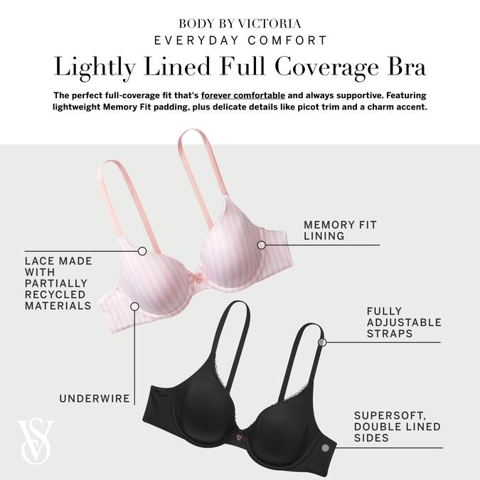 Lightly Lined Smooth Full-Coverage Bra image number 3