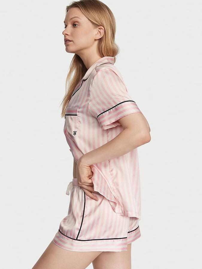 Satin Short Pajama Set