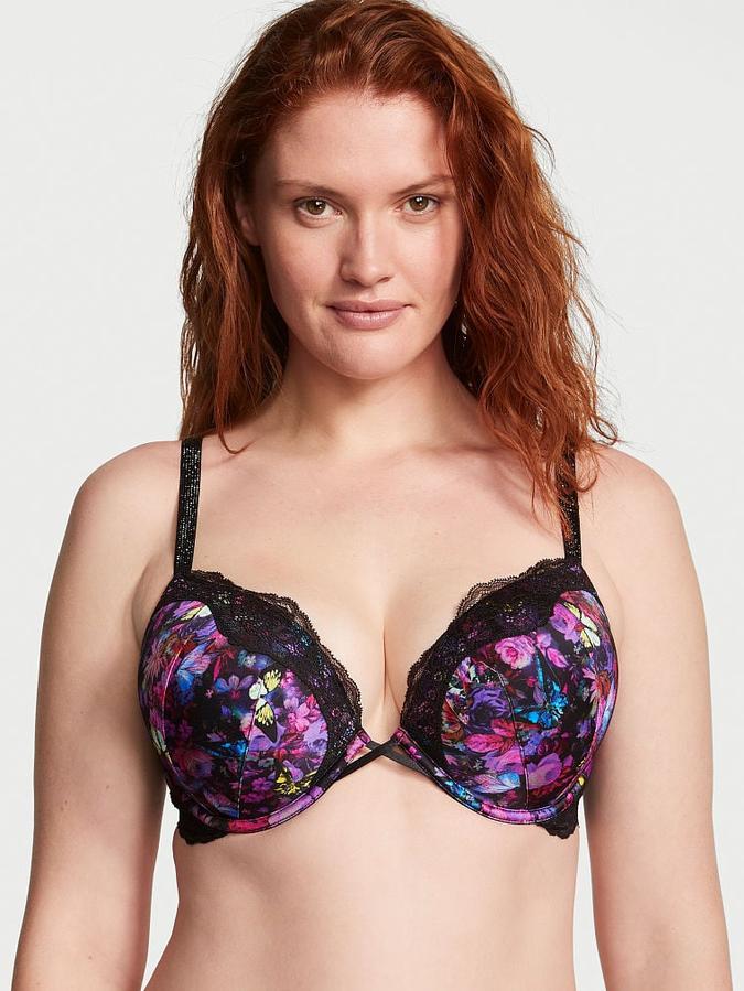 Bombshell Add-2-Cups Shine Strap Push-Up Bra