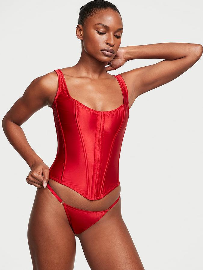 Classic Silk Corset Set