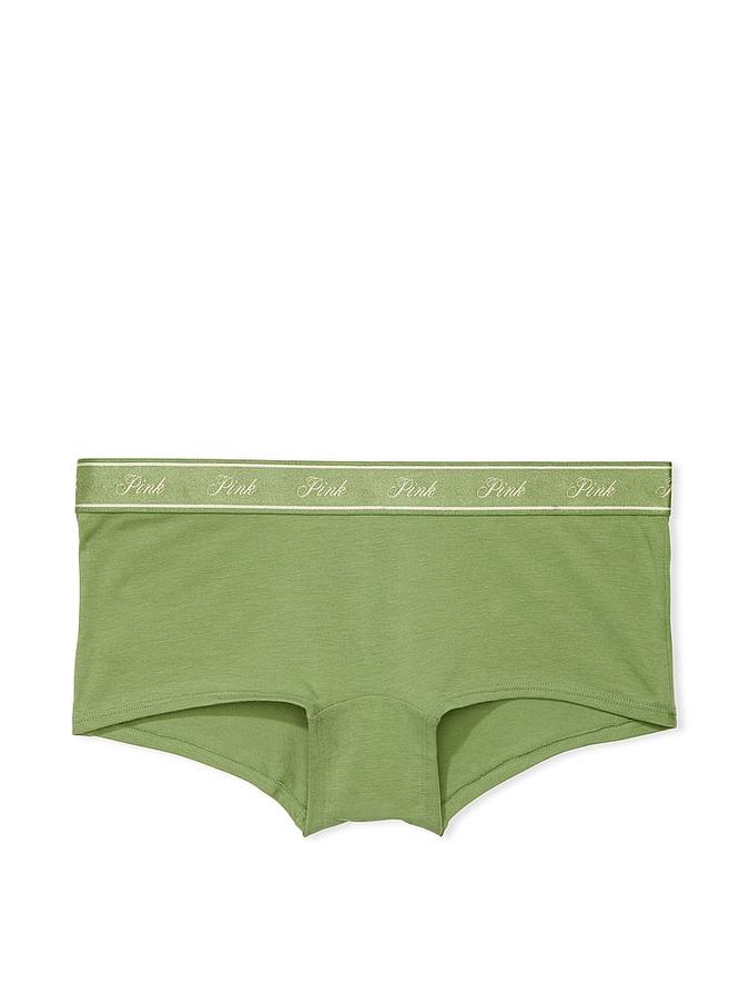 Logo Cotton Boyshort Panty image number 2