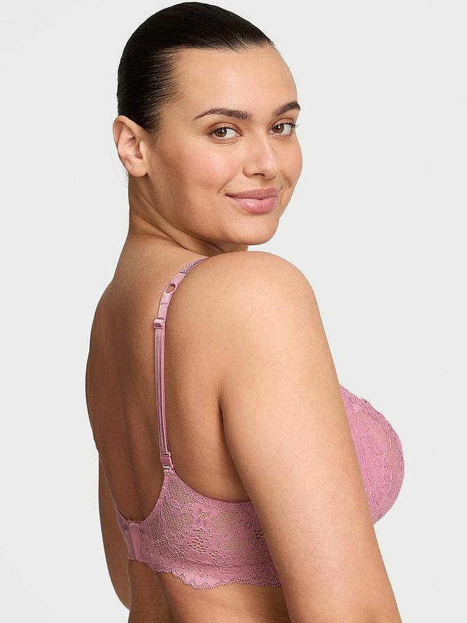 Wicked Twinkle Strap Unlined Lace Balconette Bra