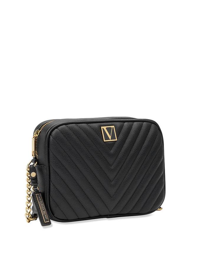The Victoria Crossbody Camera Bag Black