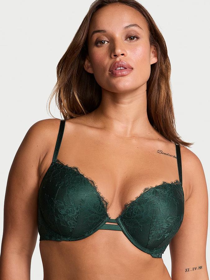 Rose Lace Push-Up Bra