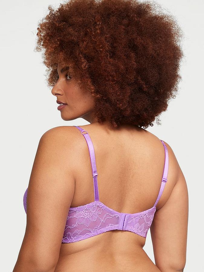 Bombshell Add-2-Cups Shine Strap Lace Push-Up Bra