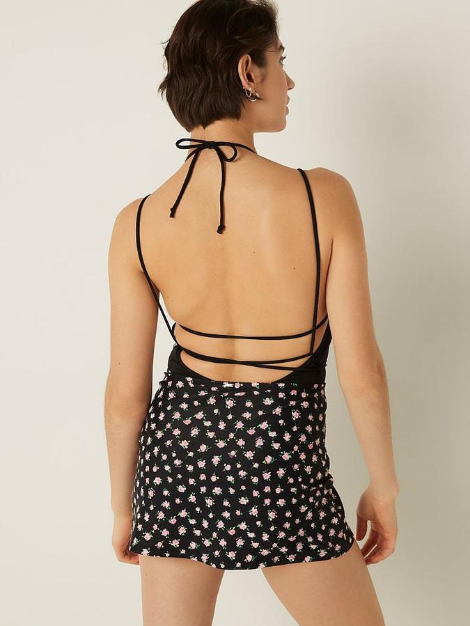 Swim Cover-Up Mini Skirt image number 3