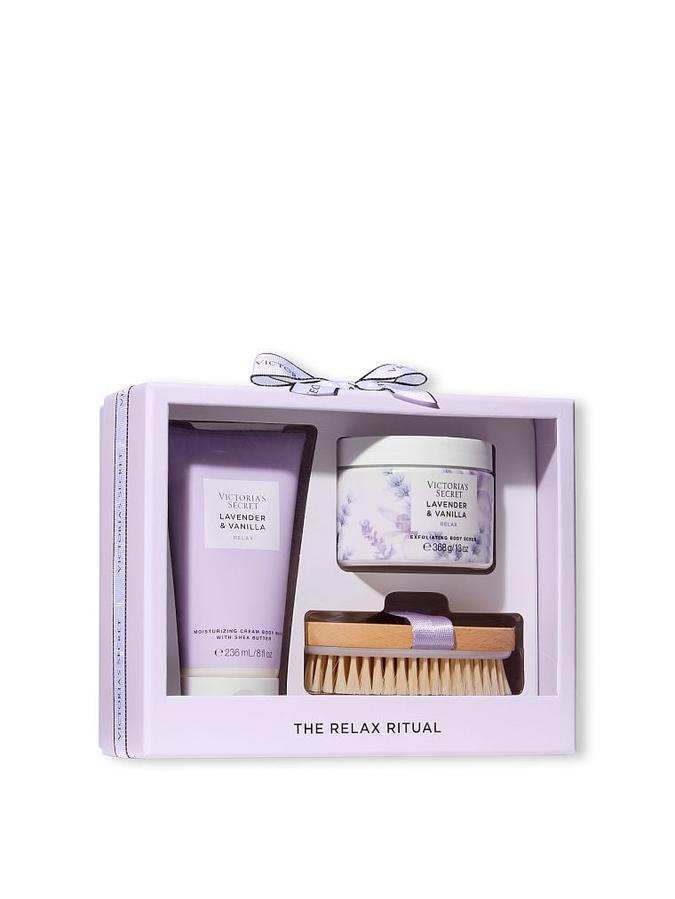 Lavender Vanilla Natural Beauty Body Care Ritual Kit