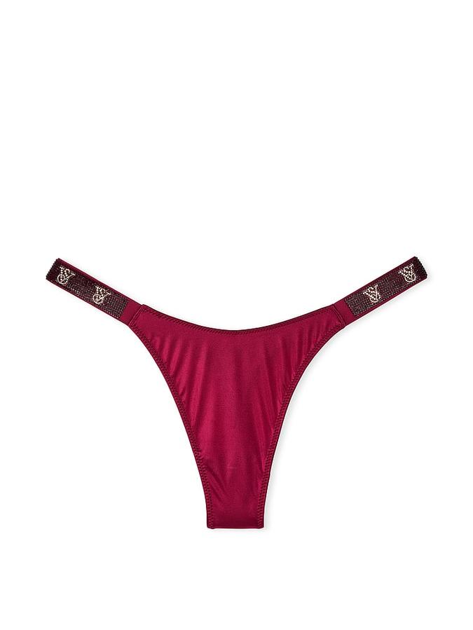 Shine Strap Thong Panty