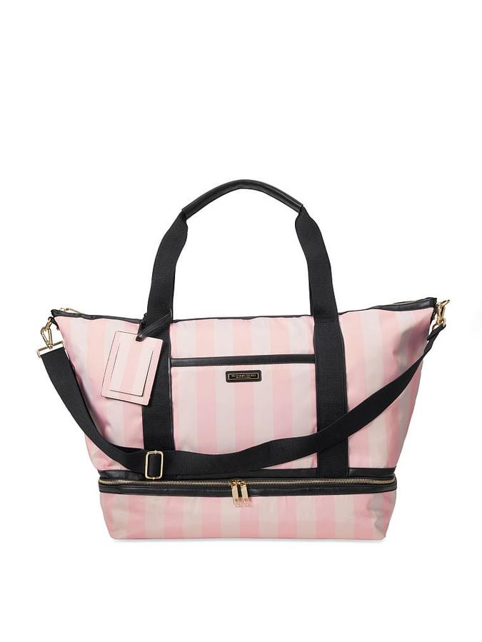 The Victoria Getaway Overnight Bag Iconic Stripe