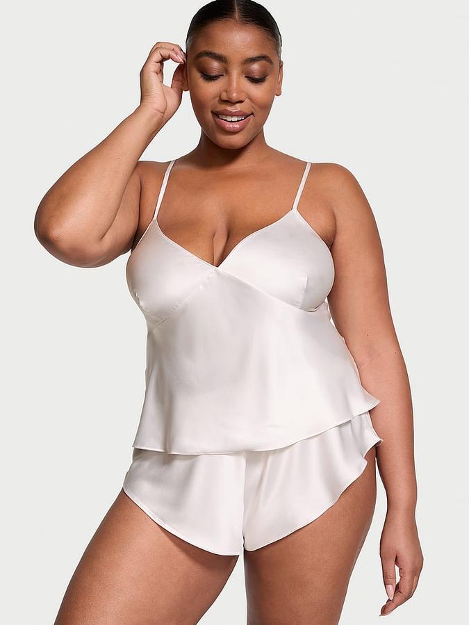 Satin Cami & Shorts Set