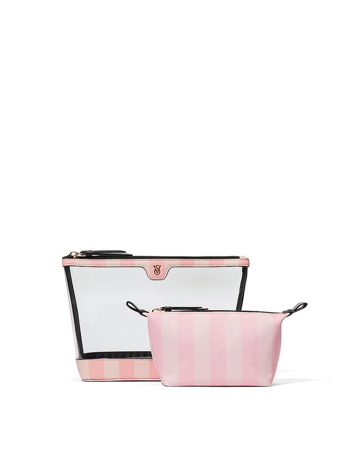 Victoria's Secret 2-Piece Makeup Bag Pink