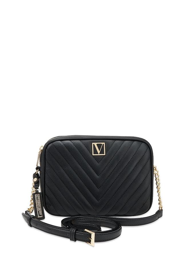 The Victoria Crossbody Camera Bag Black