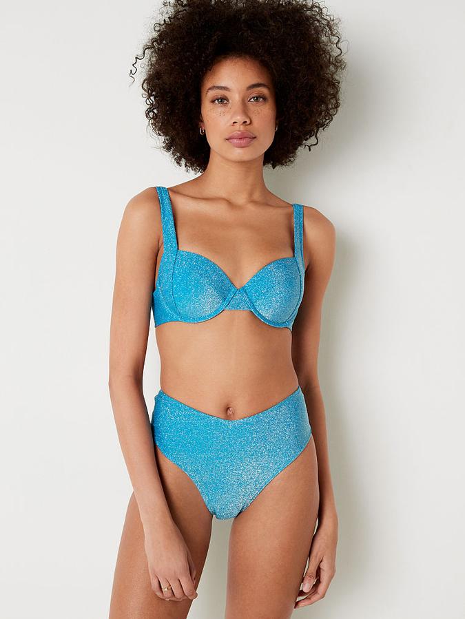 Shimmer Push-Up Bikini Top