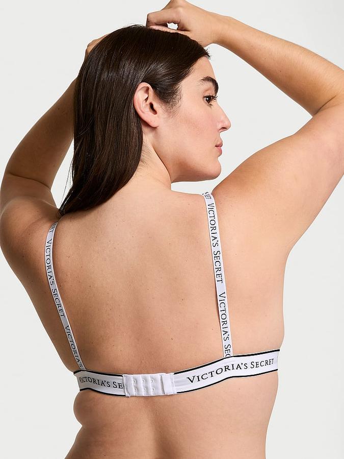 Wireless Cotton Plunge Bralette