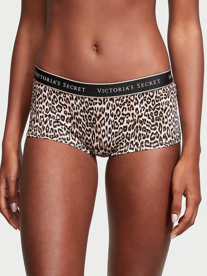 Logo Cotton Boyshort Panty