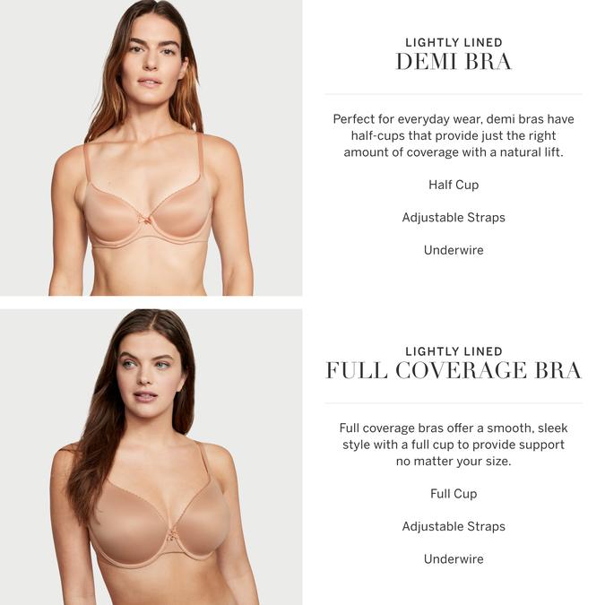 Lightly Lined Smooth Demi Bra image number 3