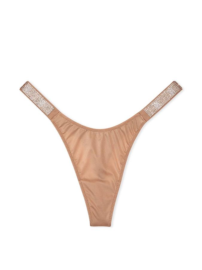 Shine Strap Thong Panty