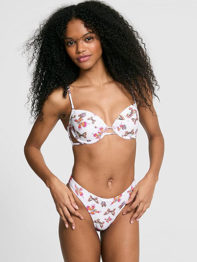 Ruched Brazilian Bikini Bottom