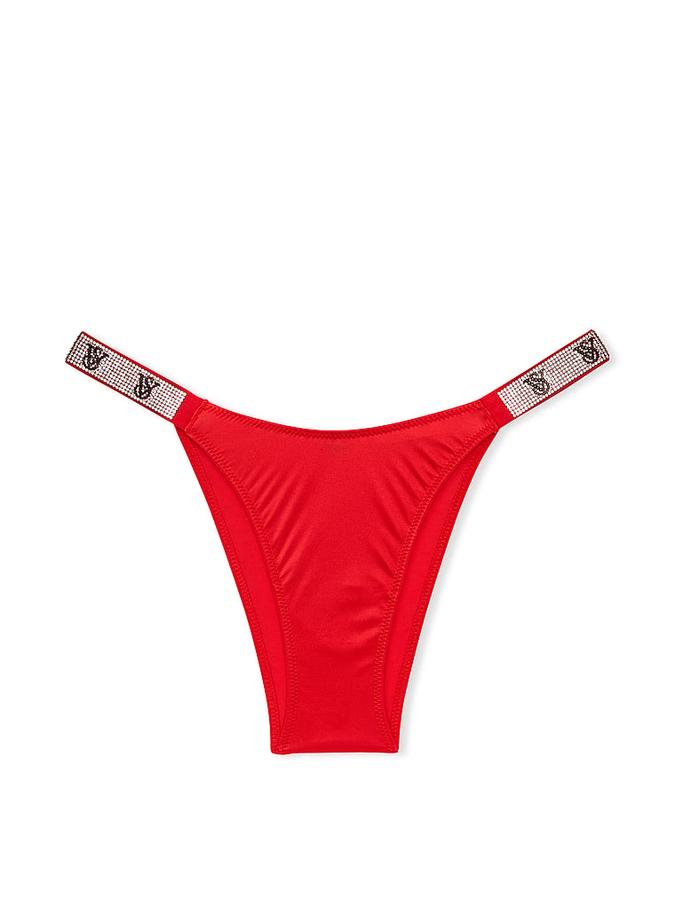 Shine Strap Brazilian Panty