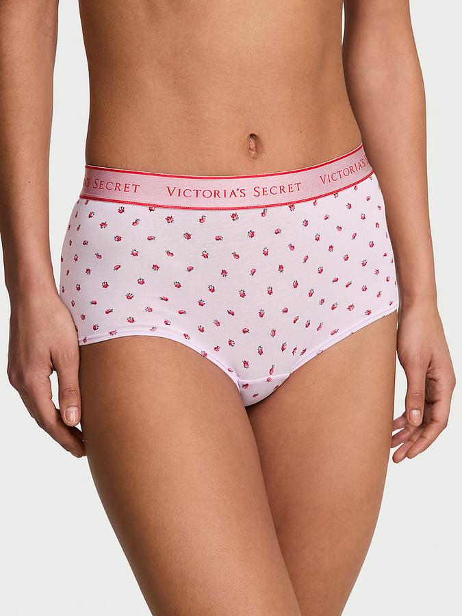 Logo Cotton Boyshort Panty