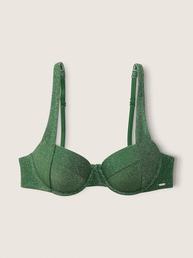 Shimmer Push-Up Bikini Top image number 2