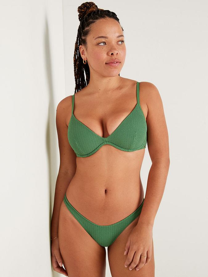 Crinkle Push-Up Bikini Top