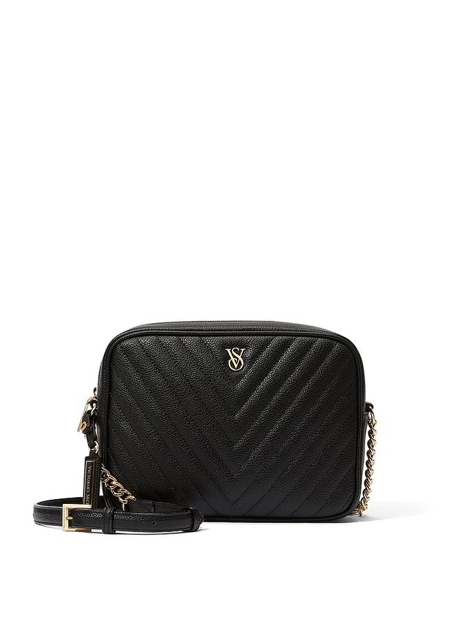 The Victoria Crossbody Camera Bag Black