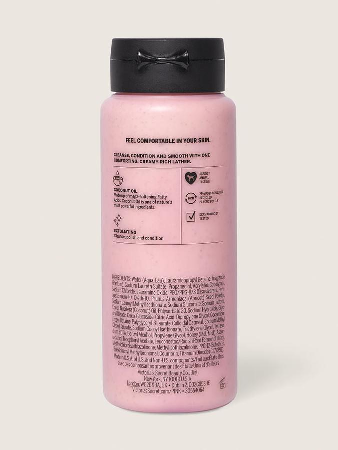 Pink Coconut Exfoliating Body Wash With Coconut Oil