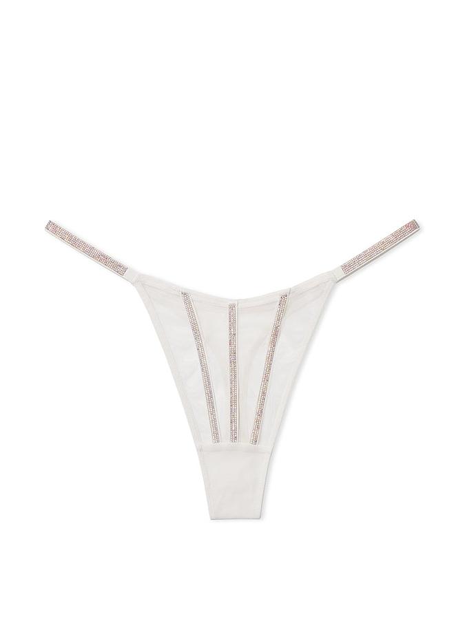 Sheer Shine Thong Panty image number 2