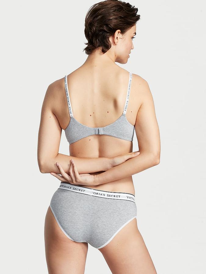 Logo Cotton Hiphugger Panty