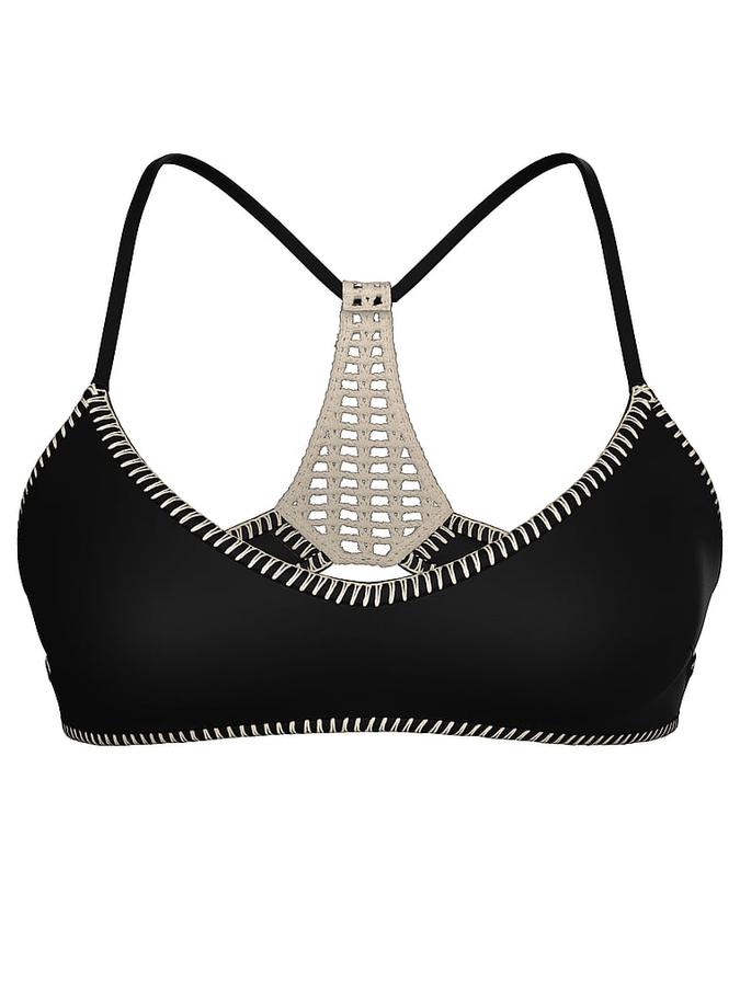Archives Crochet Scuba Halter Bralette Bikini Top image number 3