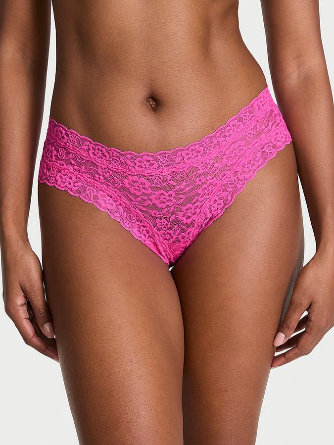 Blossom Lace Strappy-Back Cheeky Panty