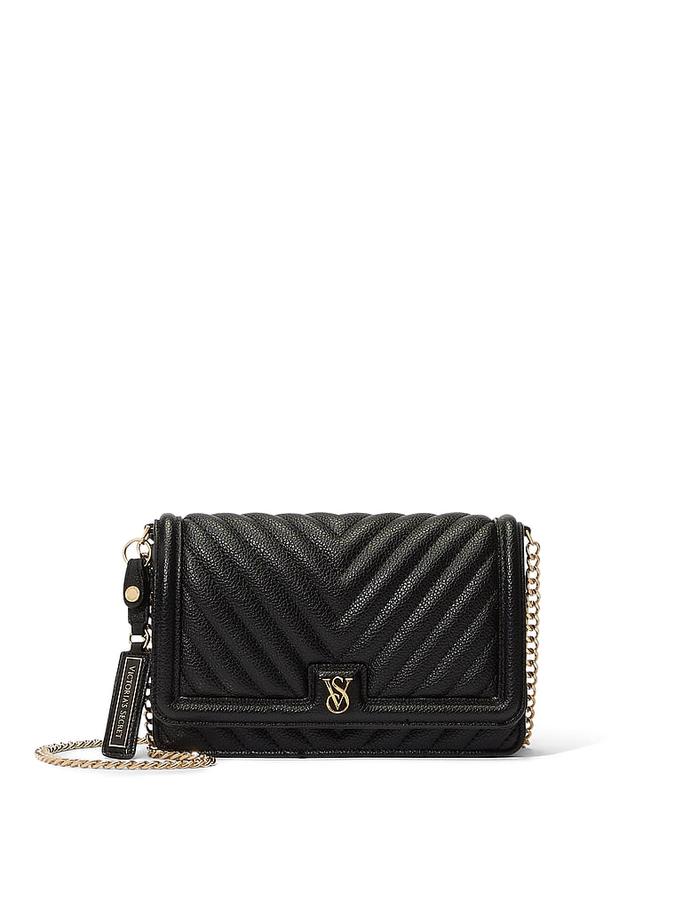 Victoria's Secret Mini Crossbody Bag Black