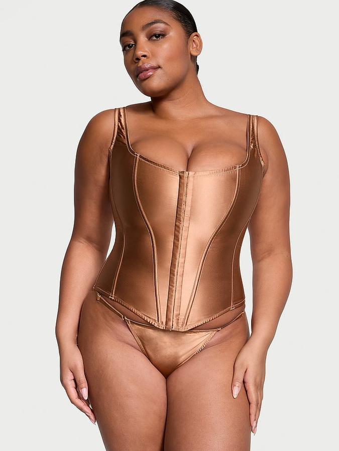 The Classic Silk Corset Set