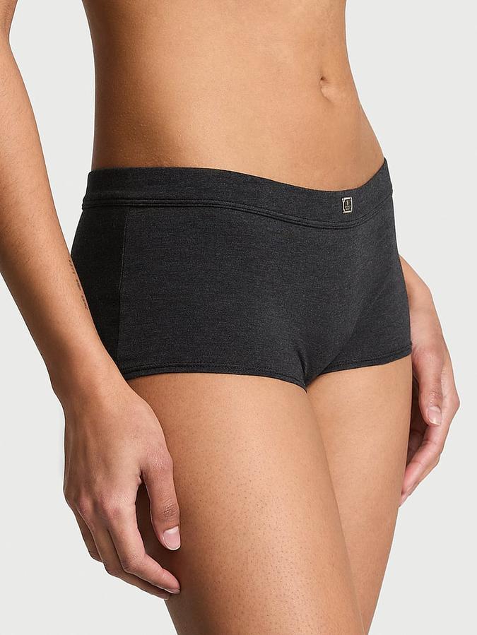 Logo Cotton Boyshort Panty