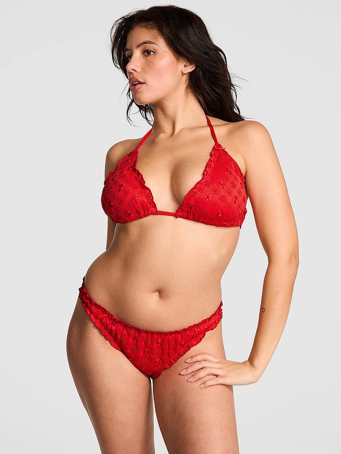 Reign Eyelet Bikini Top
