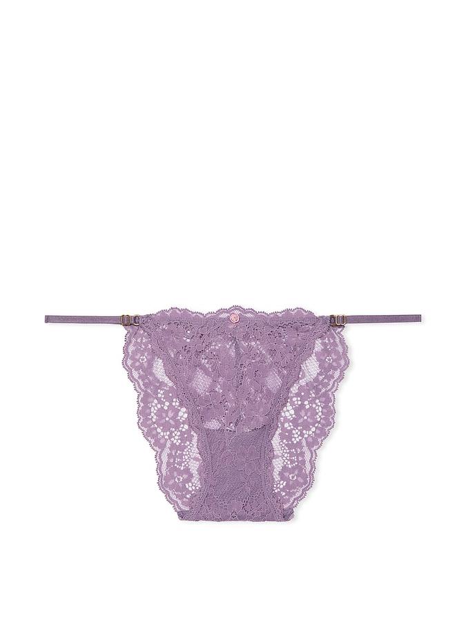 Lace Adjustable String Bikini Panty
