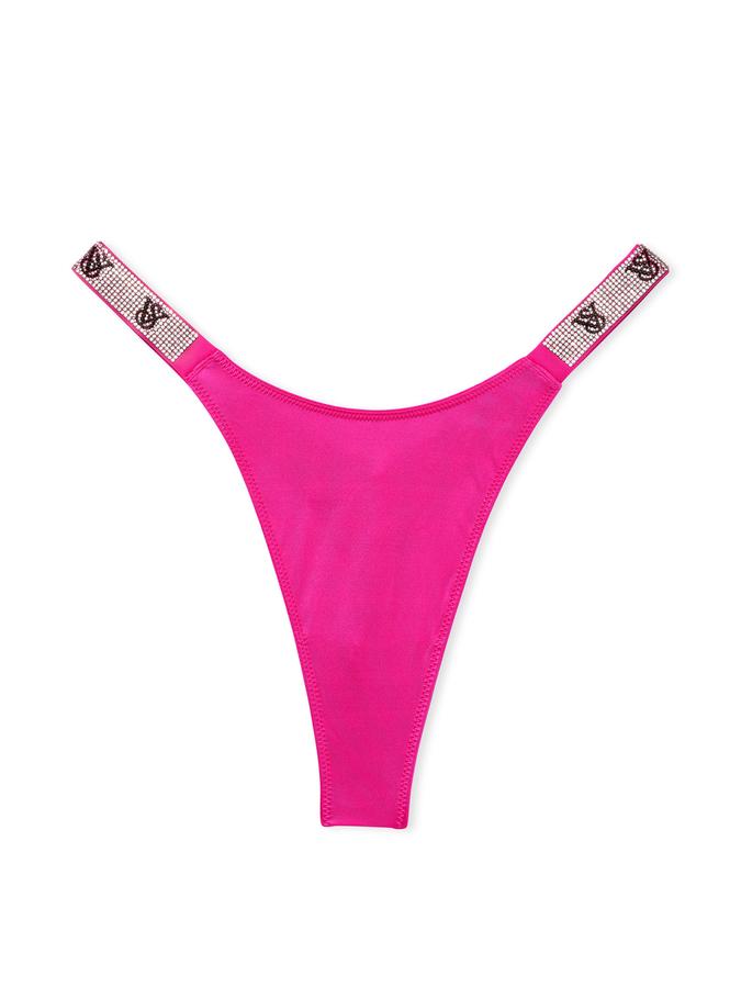 Shine Strap Thong Panty