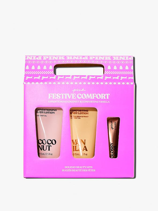 Festive Comfort Holiday Beauty Hits Gift Set Assorted