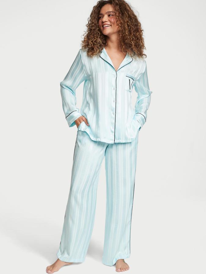 Striped Long Pajama Set