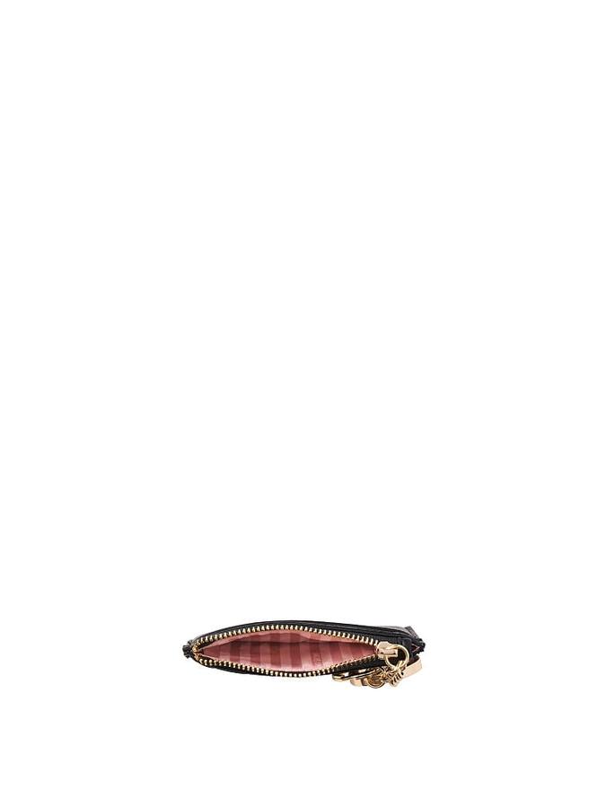 The Victoria Card Case Keychain Black image number 2