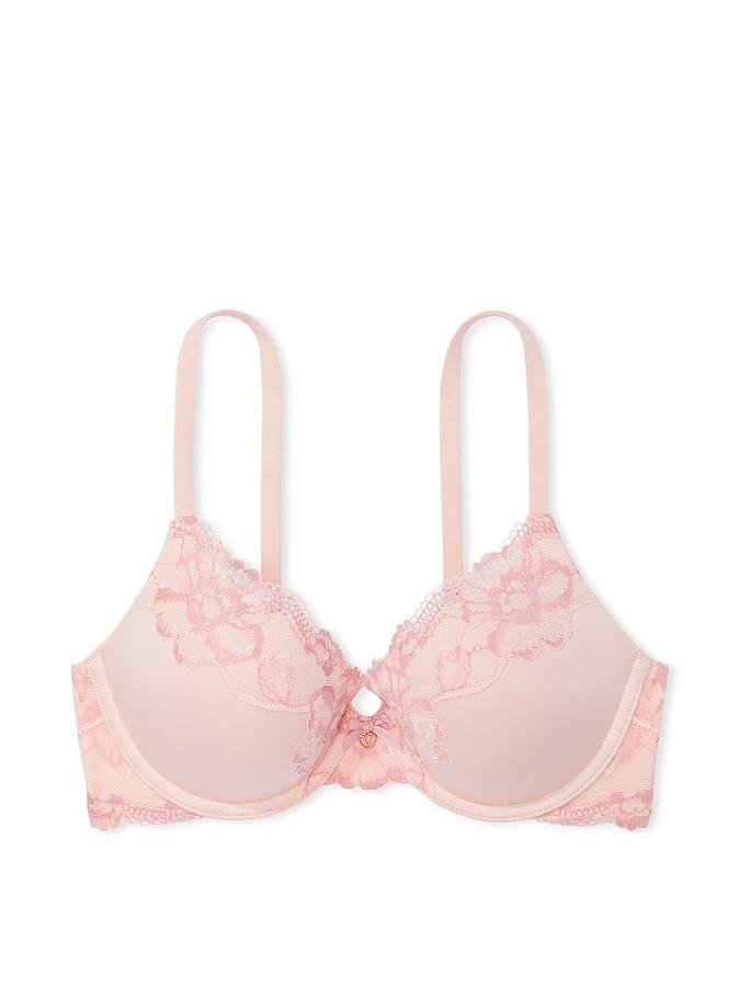Perfect Shape Push-Up Lace-Trim Bra image number 2