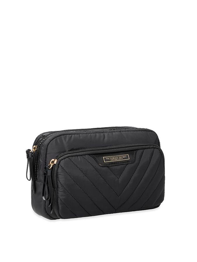The Victoria Glam Bag Cosmetic Black