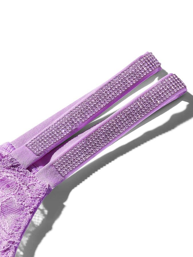 Double Shine Strap Lace Thong Panty image number 2