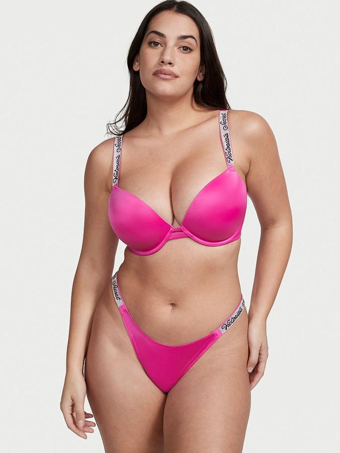 Shine Strap Brazilian Panty