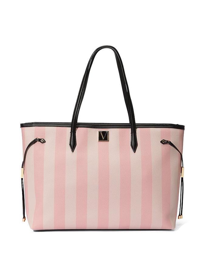 The Victoria Carryall Tote Iconic Stripe