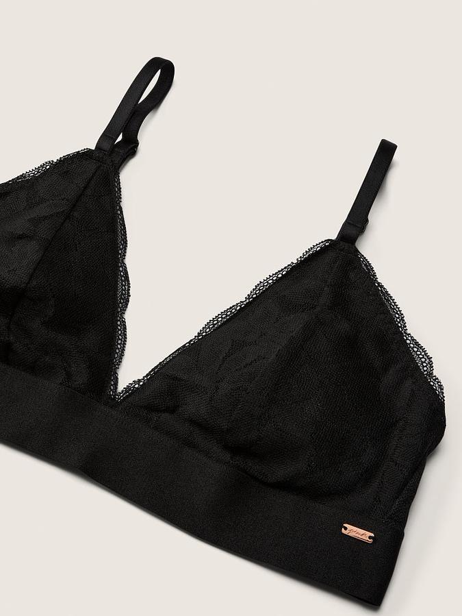 Lace Triangle Bralette image number 3